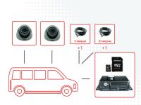Комплект видеонаблюдения для маршрутных такси Мовирег