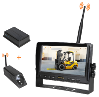 Беспроводной комплект 7" с камерой на вилы для погрузчиков и штабелеров HD (720p) SD карта до 256Гб