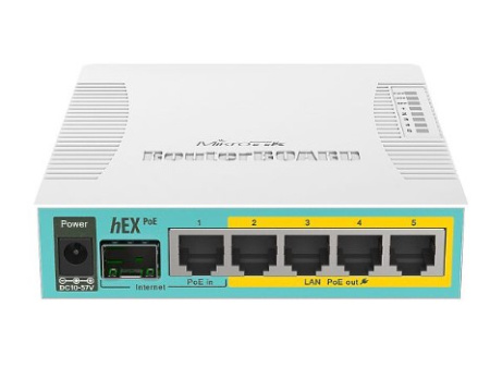 Маршрутизатор MIKROTIK HEX POE