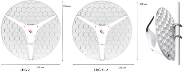 Точка доступа MIKROTIK LHG XL 2