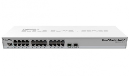 Коммутатор MIKROTIK CRS326-24G-2S+RM