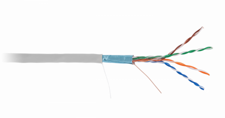 Кабель NETLAN F/UTP EC-UF004-5E-PVC-GY