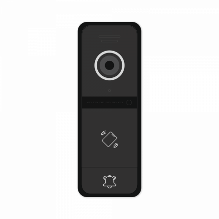 FANTASY MR FHD BLACK - Full HD вызывная панель 2.1 Мп со СКУД Novicam
